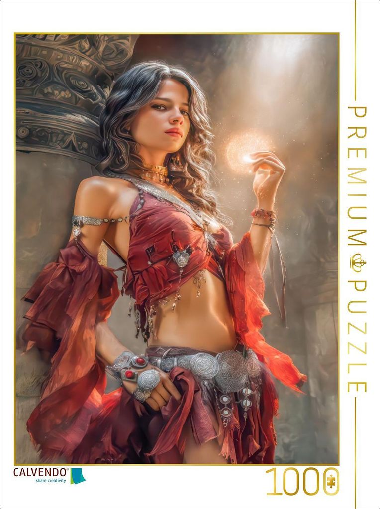 CALVENDO Puzzle Frauenfiguren | 1000 Teile Lege-Größe 64x48cm Foto-Puzzle für glückliche Stunden