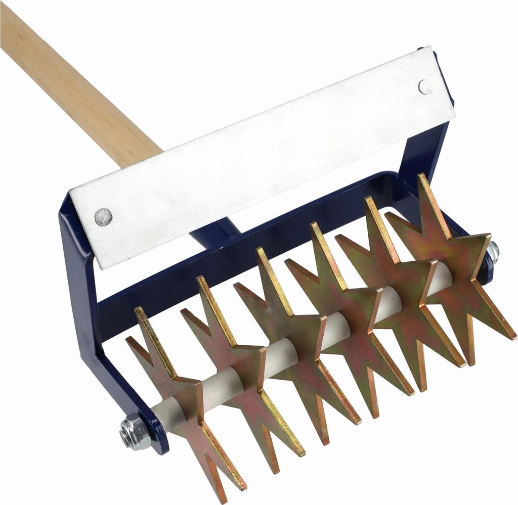 Gartenkultivator - Handkultivator - Bodenlockerer - Mit 6 Zinken - Manuell