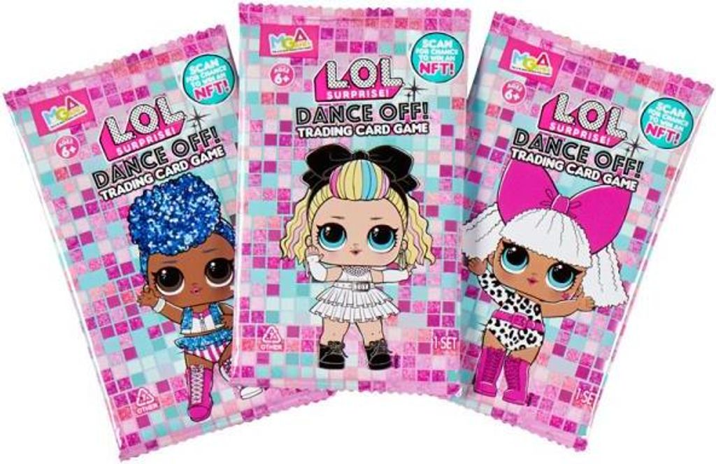 MGA ENTERTAINMENT Lol prekvapenie tanečné off tading karty- Obrázok produktu 
