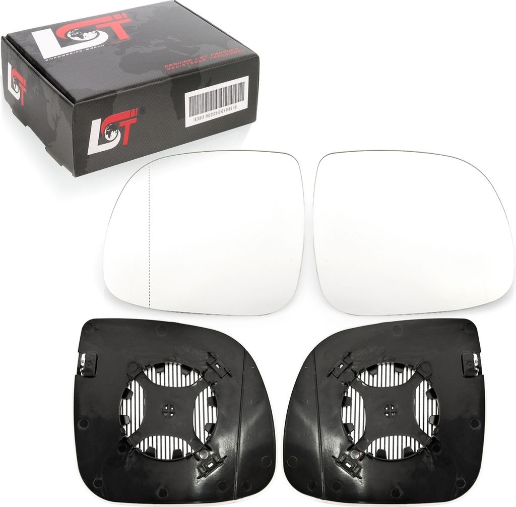 2x Spiegelglas Seitenspiegel links rechts beheizbar für VW Amarok T5 T6 Multivan