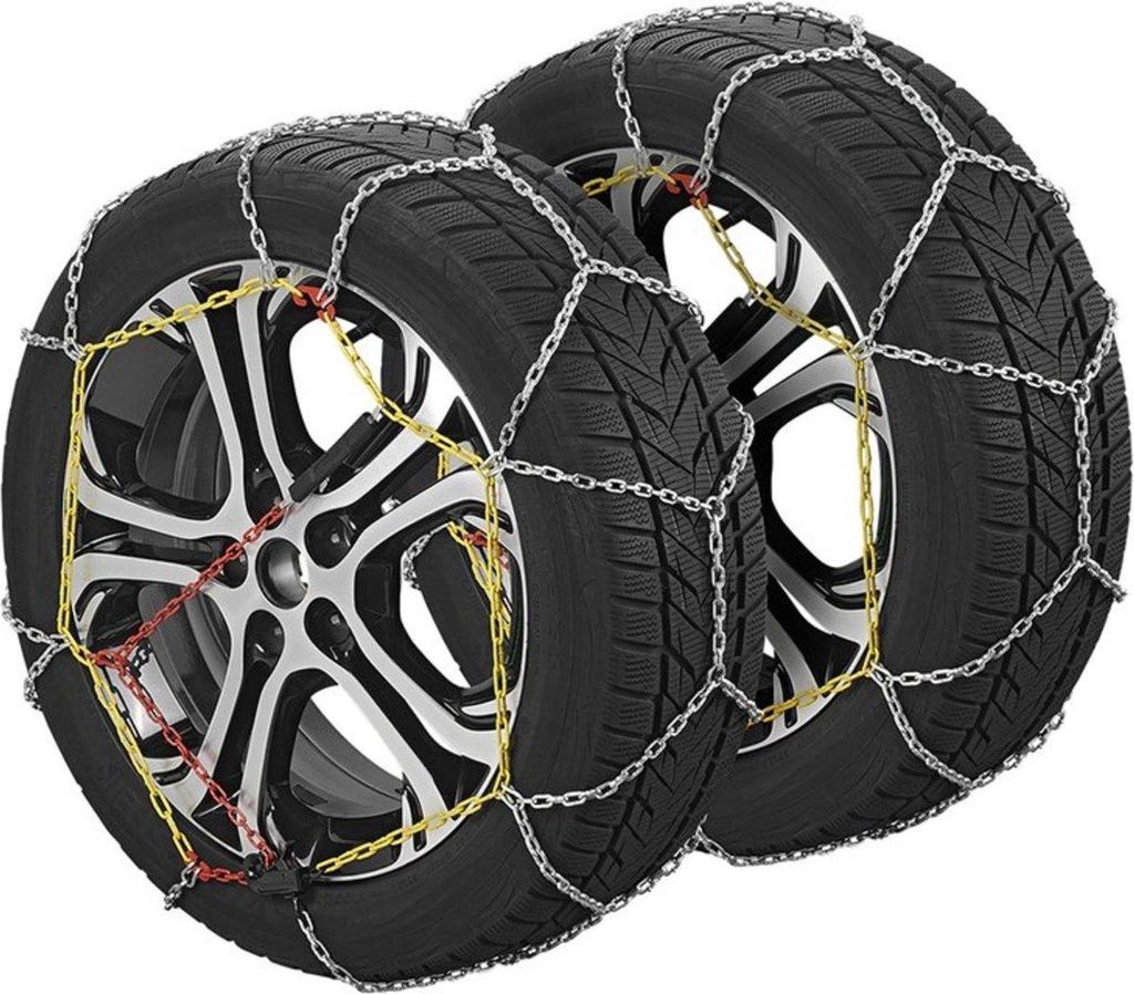 ProPlus Schneeketten – KNN70 – 9 mm Stahlglieder – Önorm- – Sicherheit – Winterauto – Reifen – Inkl. Reparaturglieder und Etui – 2...