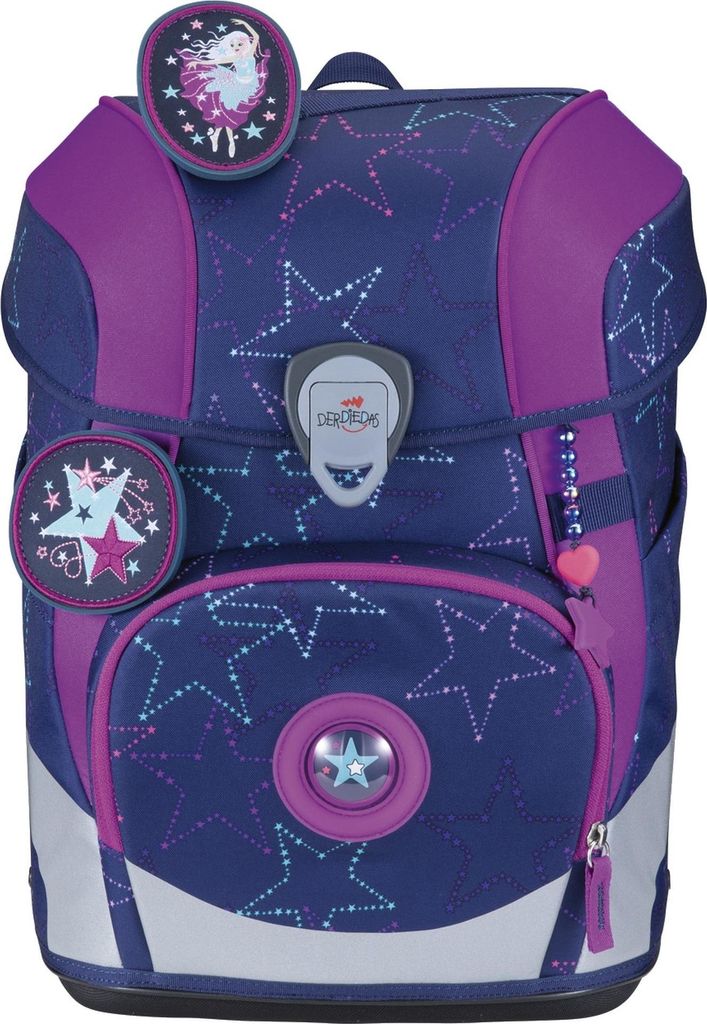 DerDieDas ErgoFlex Tiny LED Dancing Star Schulranzen-Set Produktbild 