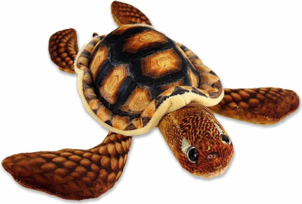 Kuscheltier Schildkröte braun - ca. 25 cm