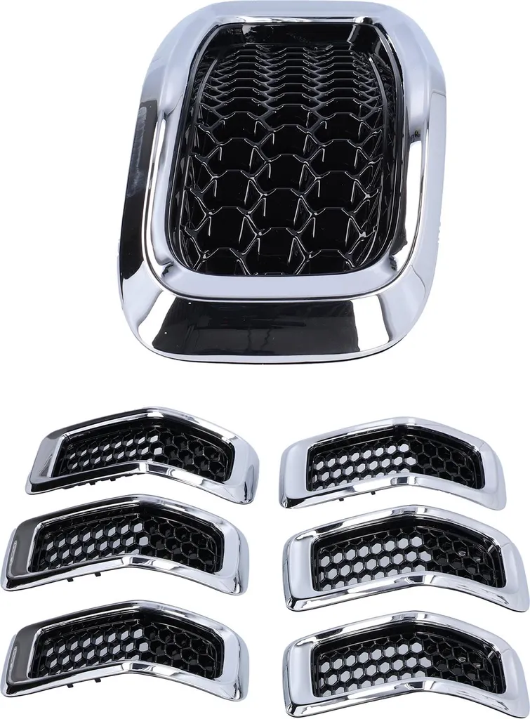 Accessoires de calandre Jeep Cherokee 2014-2018 pour tuning - 5