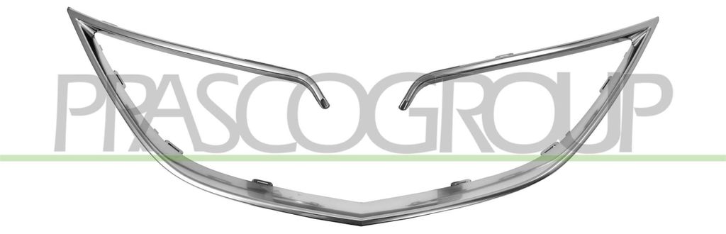 PRASCO LA0062305 Rahmen Kühlergrill Kühlergitter für LANCIA Ypsilon (312) Chrom