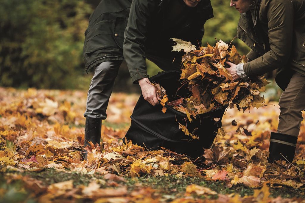 FISKARS® Ergo PopUp-Gartenabfallsack quadratisch 219 Liter Produktbild 11