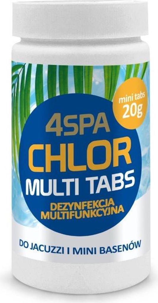 4Spa Cloro Mini Multi Tabs 20G 1Kg - Gamix Immagine del prodotto 