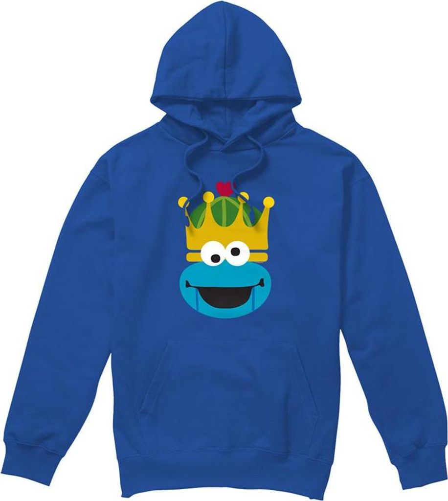 Sesame Street - Kapuzenpullover für Herren/Damen Uni, weihnachtliches Design TV26698 (XL) (Königsblau)