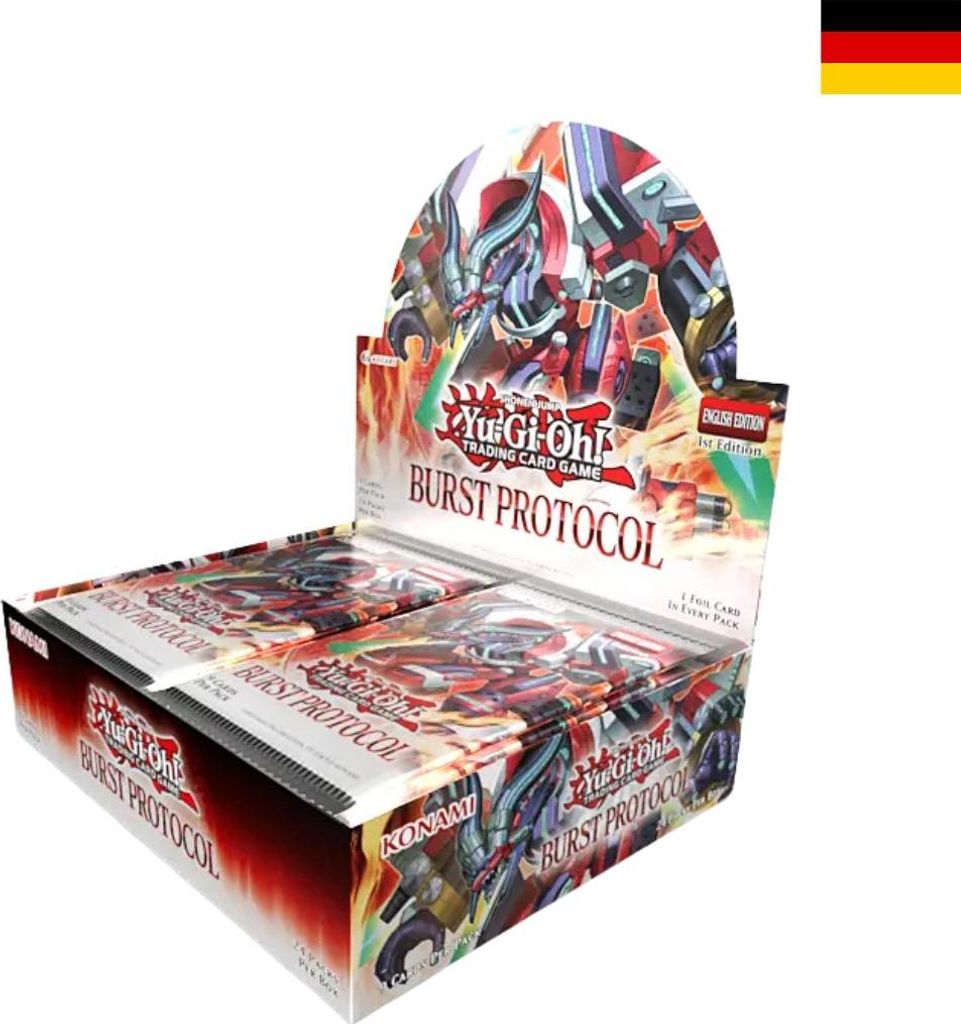 Yu-Gi-Oh! TCG Burst Protocol Booster Display (24) *Deutsche Produktbild 