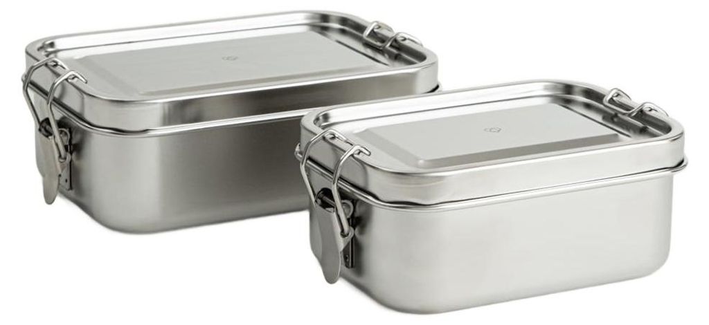 HOMLA ONTARIO-Lunchbox-Set aus Edelstahl, 550 + 850 ml, Produktbild 
