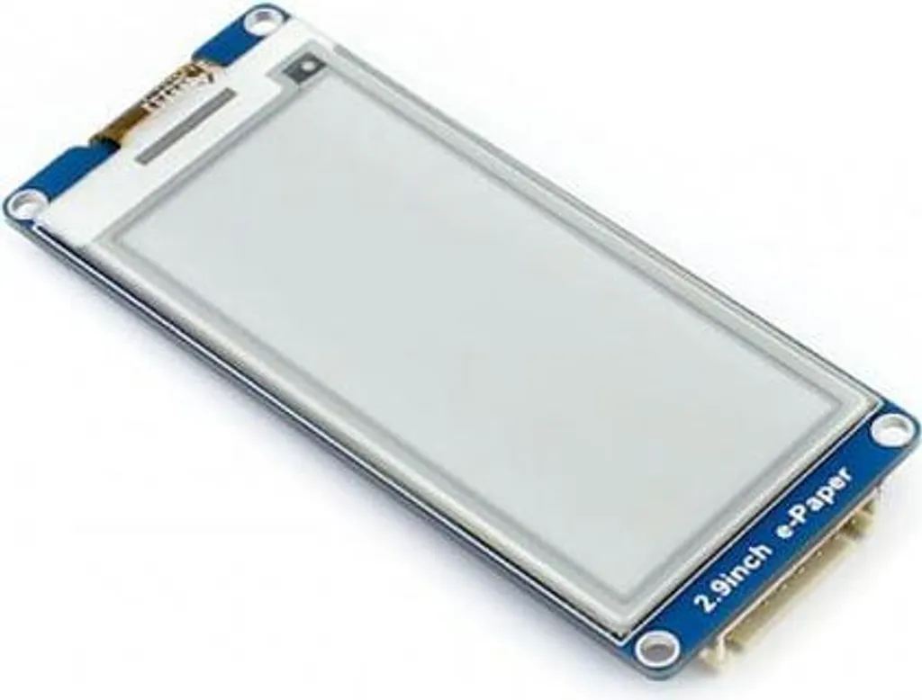 Modulo Display E-Ink 2,9" 296x128 SPI | Schermo E-Paper per Arduino - 2