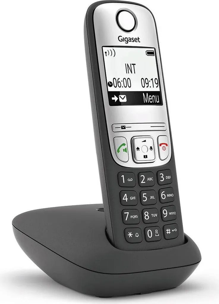 Gigaset A690 Noir - Téléphone fixe sans fil avec écran grand contraste
