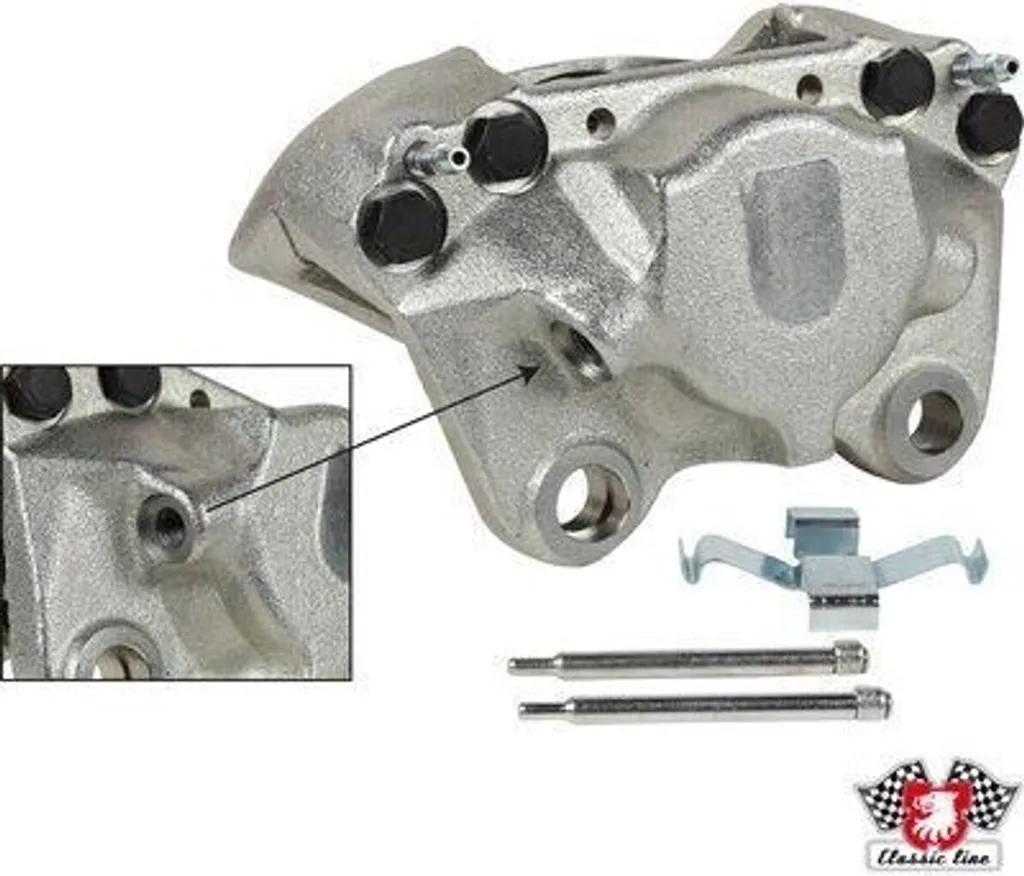 Étrier de frein à disque pour VW Classic JP Group 1161900180 robuste
