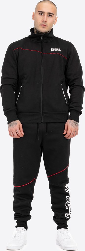 Herren Traininganzug normale Passform GEDDINGTON Black XXXL Lonsdale