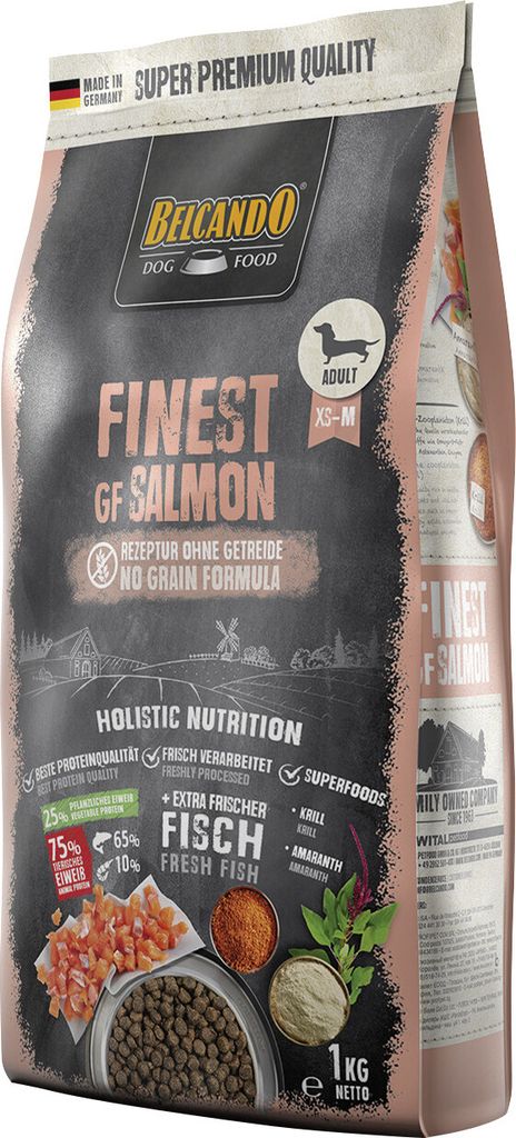 Belcando Finest GF Salmon 1 kg Produktbild 