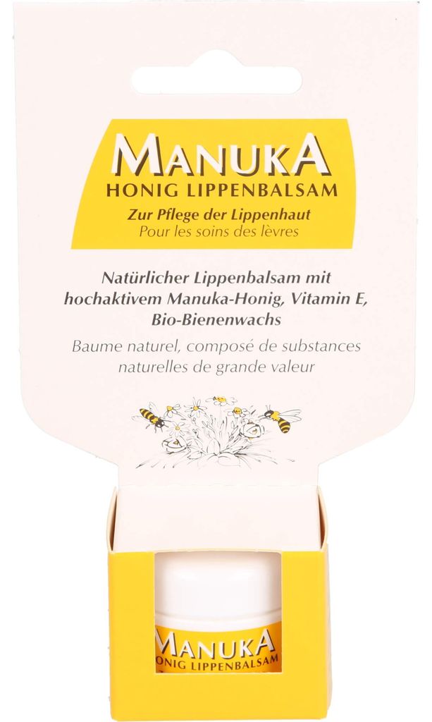 MANUKA Honig Lippenbalsam, 5 ml Creme Produktbild 