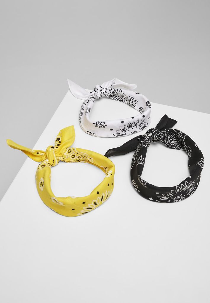 Urban Classics TB4180 | Multicolor Bandana 3-Pack - Farbe: Produktbild 