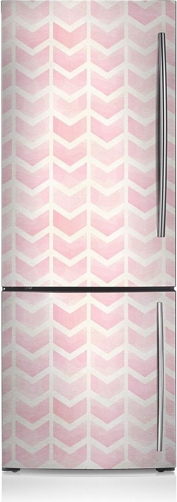 Aufkleber Kühlschrankmagnete Dekoration Kühlschrankfolie 70x190 cm - Rosa Vektoren