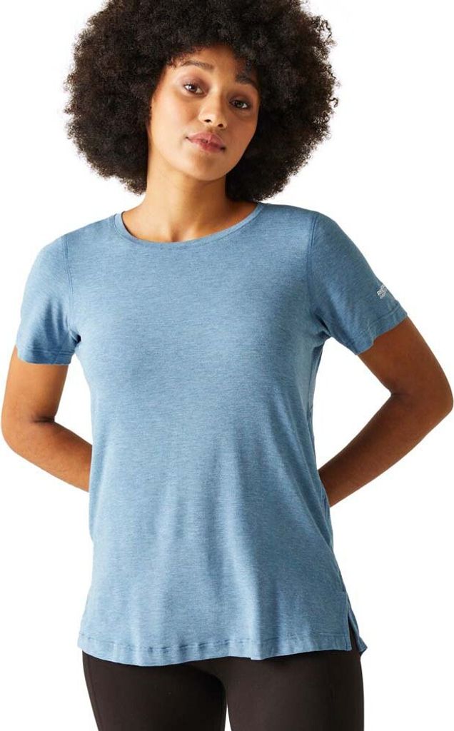 Regatta Ballyton Kurzarm-t-shirt Blau 14 Frau Blau 14