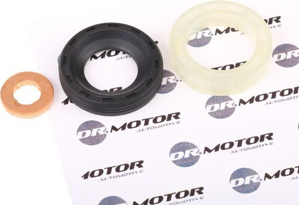 DR.MOTOR AUTOMOTIVE DRM040 Dichtungssatz Einspritzdüse für FORD Fiesta Mk6 Schrägheck (JA8, JR8)