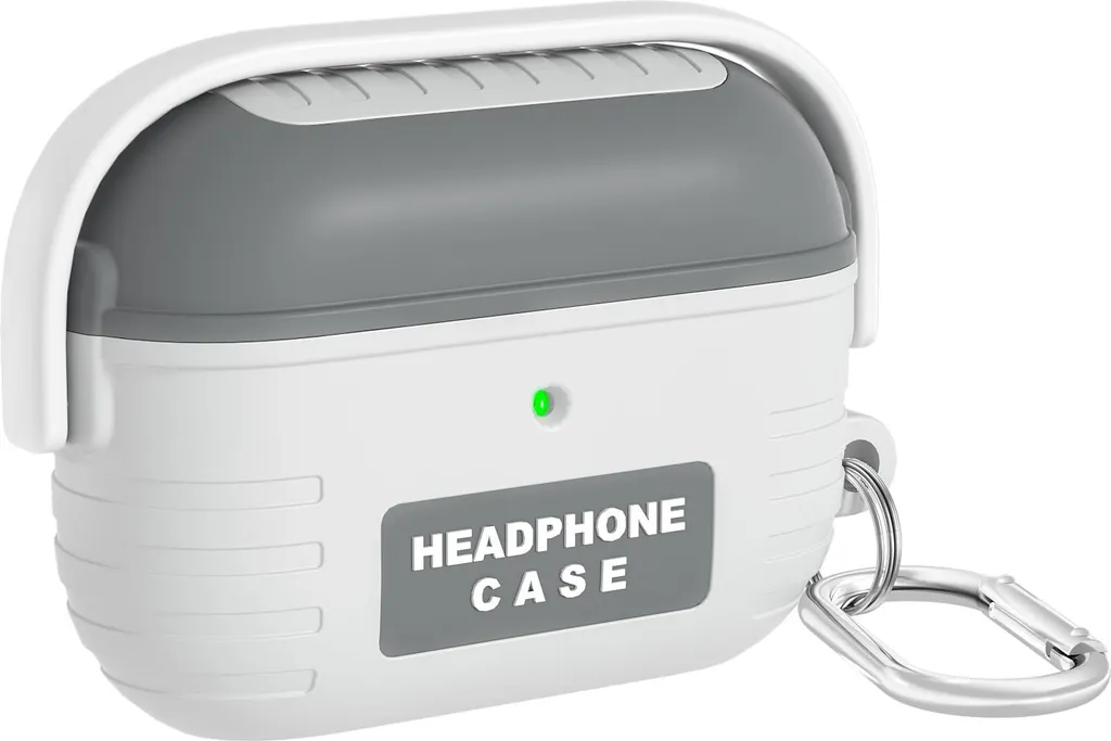 Cover INF Silicone per AirPods Pro 2 | Grigio Chiaro Precision Fit