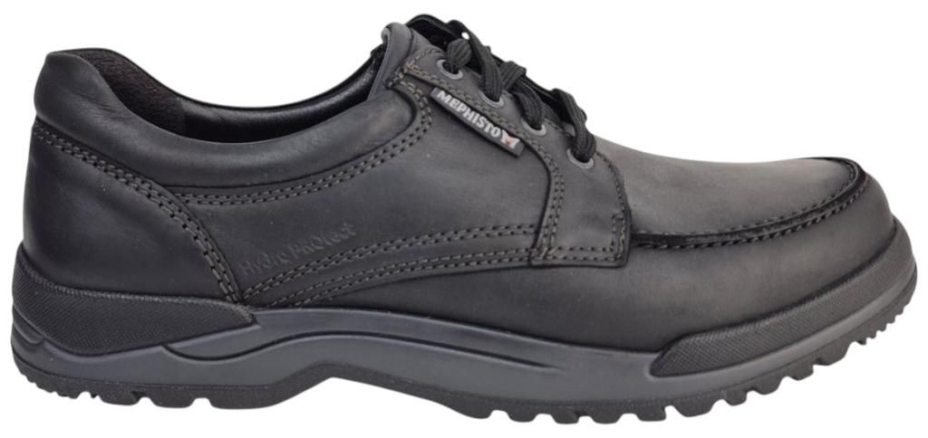 Mephisto Charles black Hydro Schnürer Schwarz Produktbild 