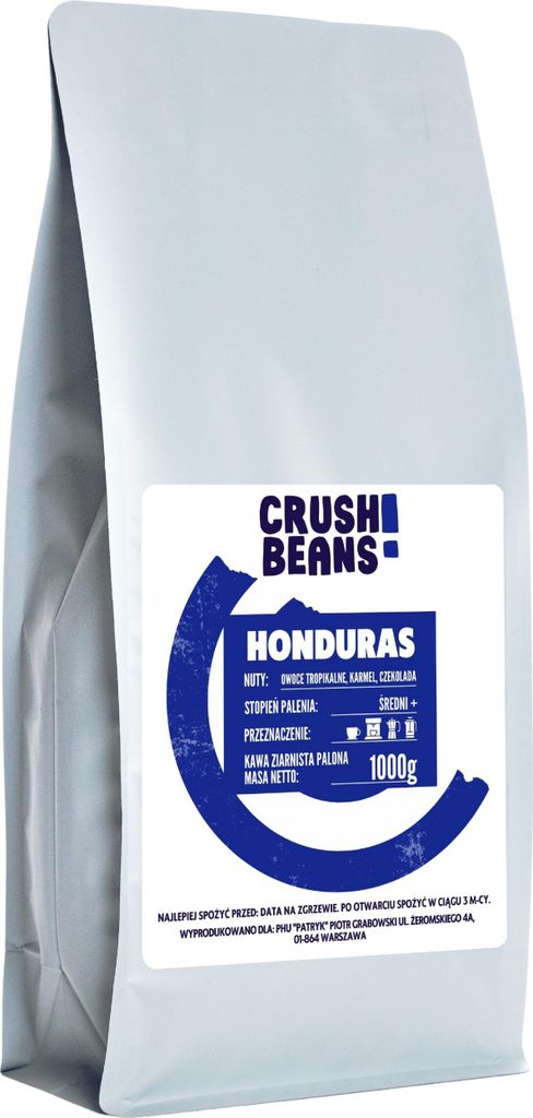 Kafelov | Kaffeepulver HONDURAS - 1kg - 100% Arabica - Vollmundig mit tropischen Fruchtakzenten