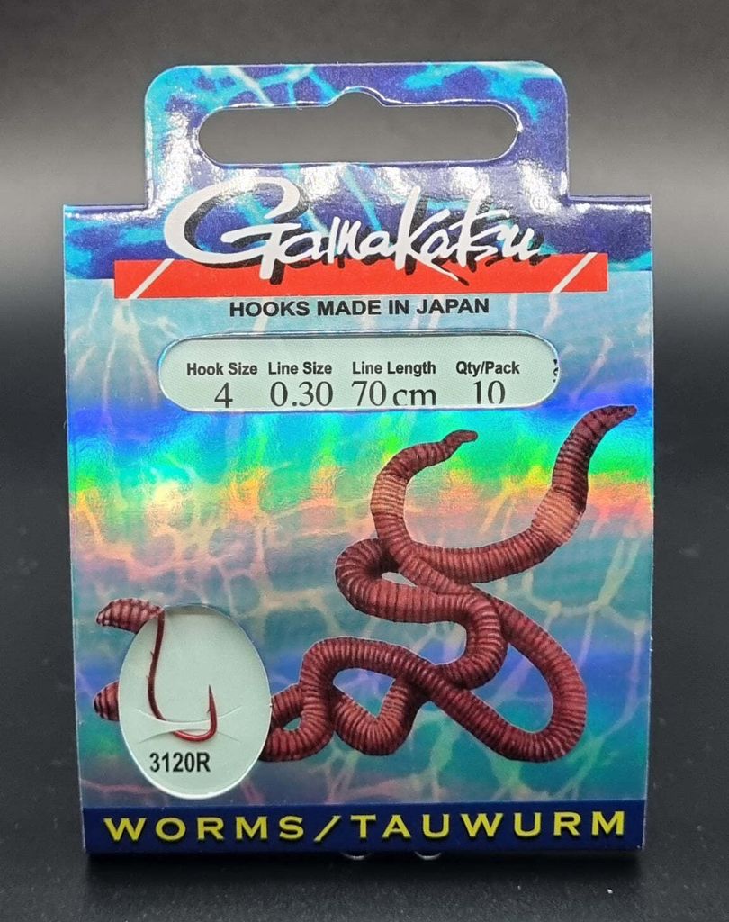 Gamakatsu BKS-3120R Worm 70 cm - 0,25 mm - 6