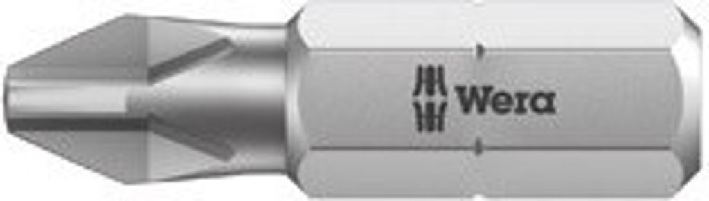 Bit PH1 - 25mm, WERA - Packung mit 1 Stück