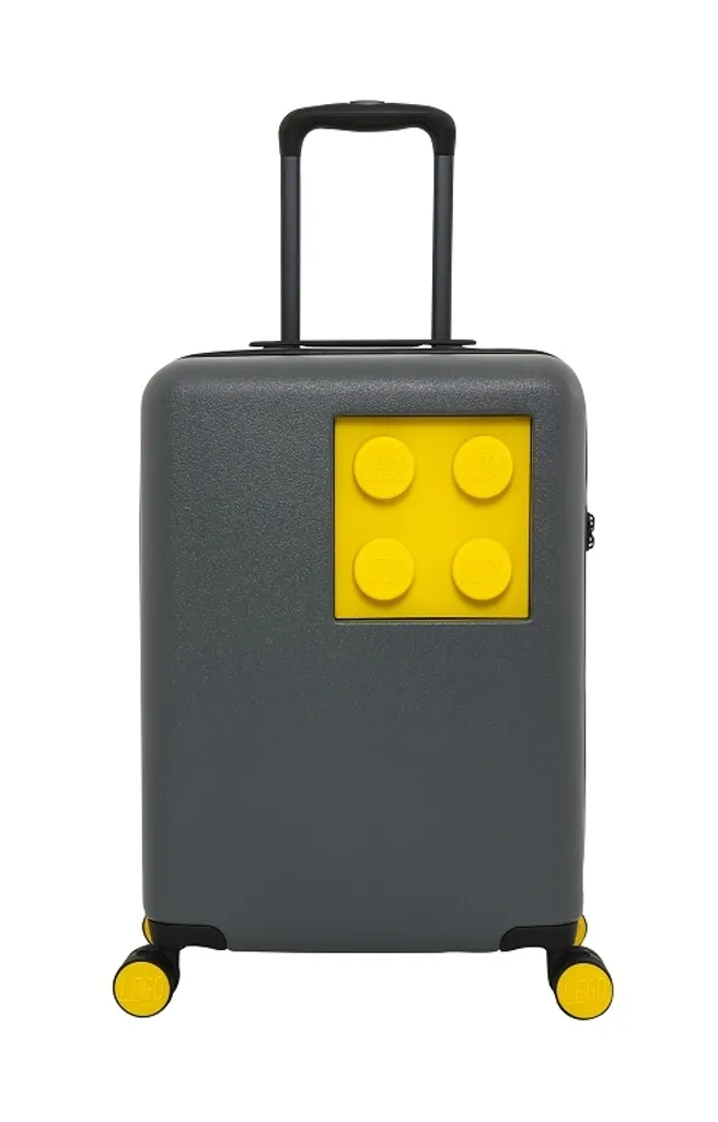 Valise Trolley LEGO Urban 20'' Gris et Jaune - Bagage Cabine Enfant