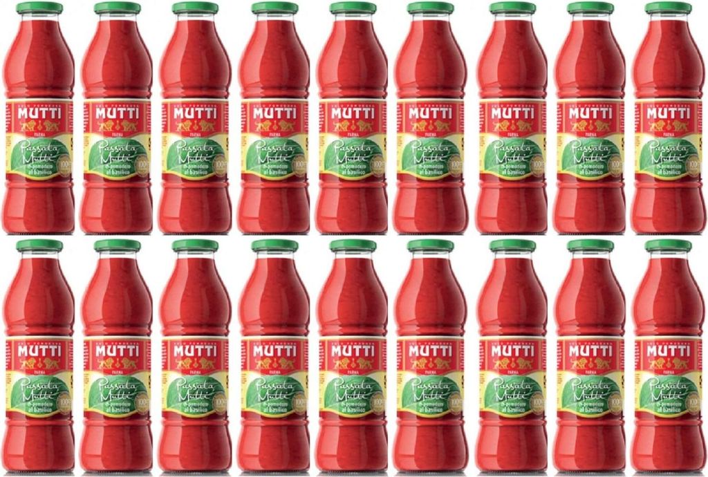 Mutti Passata di Pomodoro al Basilico (18 x 700g)