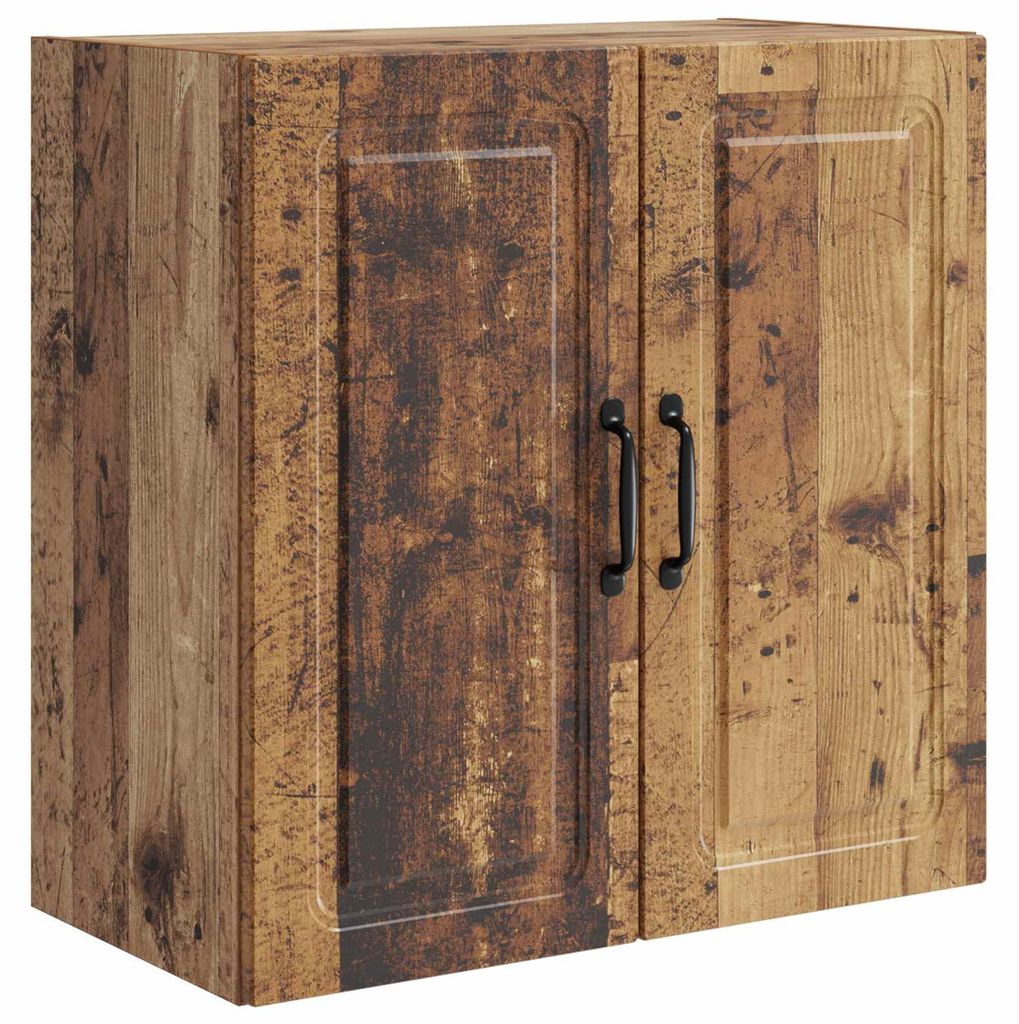 vidaXL Wandschrank Altholz 59 x 31 x 60 cm Holzwerkstoff