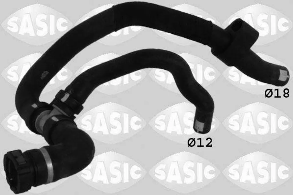 Tuyau de radiateur SASIC 3404117 - OE 924002271R pour Laguna et Latitude