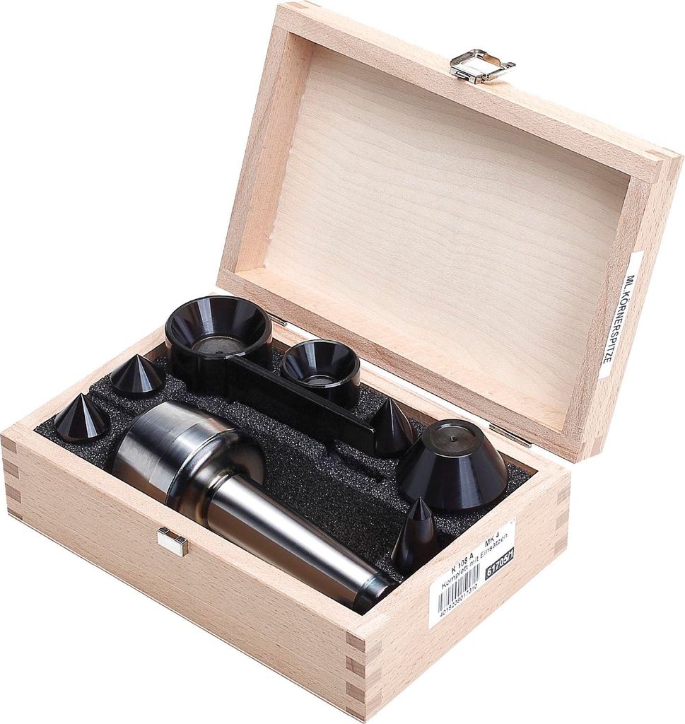 RÖHM Mitl. Zentrierspitze Type Flex mit auswechselbaren Einsätzen, MK4