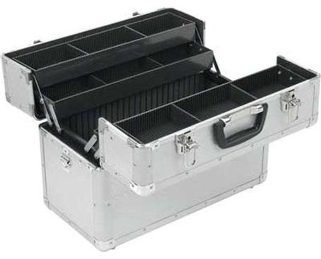 valigia in alluminio 5 scomparti 360x300x230 mm Immagine del prodotto 