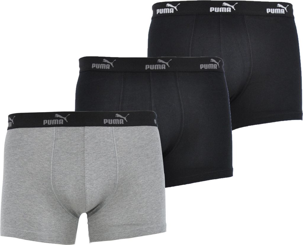 PUMA PROMO SOLID BOXER 3P black combo (001)-XL Produktbild 