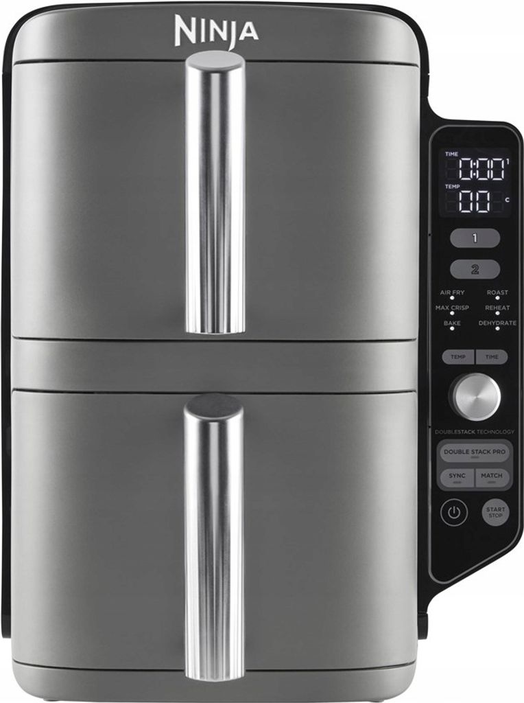 A studio shot of a Ninja air fryer.