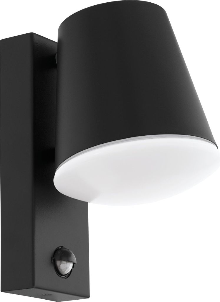 CALDIERO Wand-/Deckenleuchte Lampe Beleuchtung - L14 x H24 x AL18,5 cm - anthrazit - 1X10W exkl. - IP44