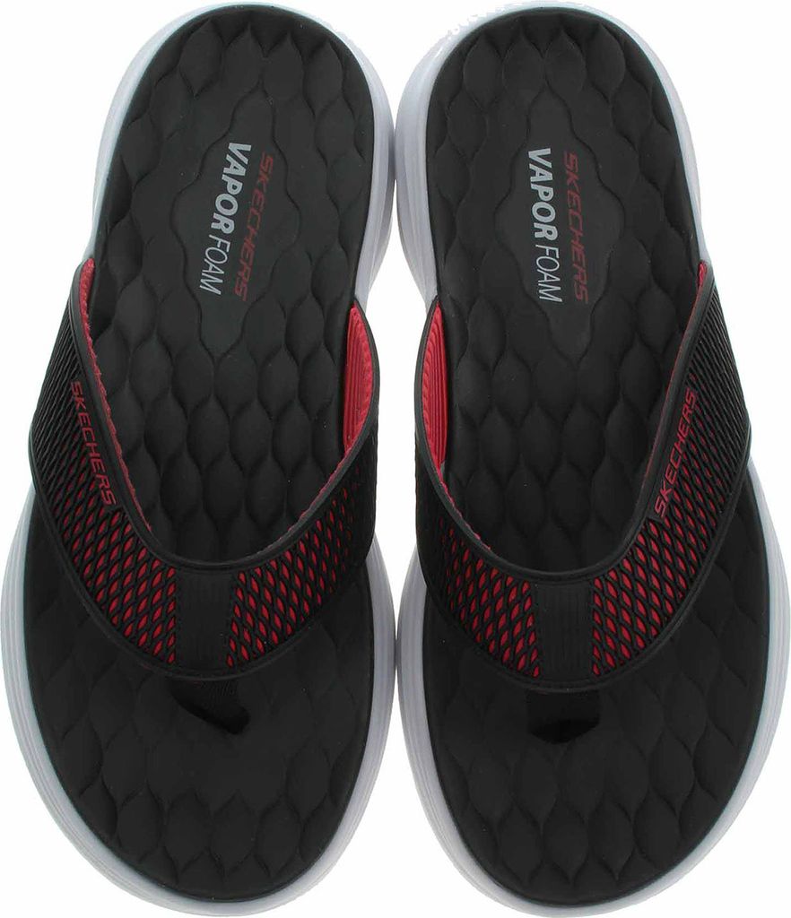 Skechers Vapor Foam Sandale - Sayto schwarz-rot 42 Produktbild 