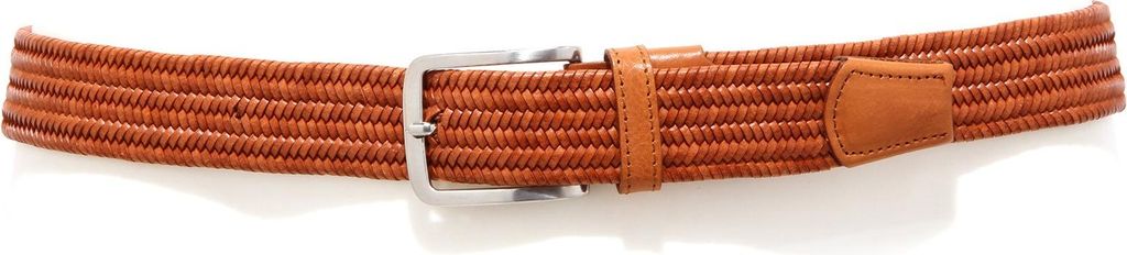 2844J cintura uomo NO BRAND verstellbarer Ledergürtel BROWN Mann