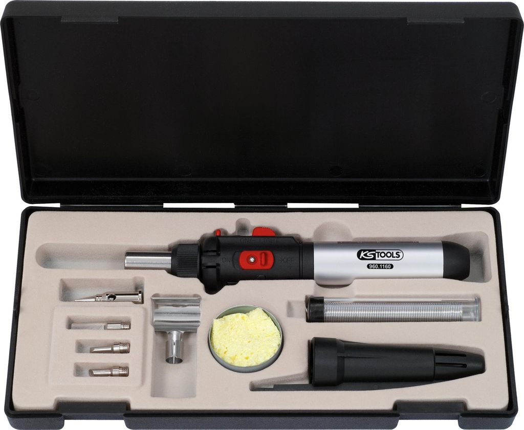 Micro set de soudure KS TOOLS - 10 pièces - 960.1160 Image du produit 