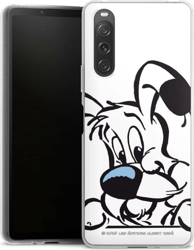 DeinDesign Handyhülle für Sony Xperia 10 V Silikon Hülle Case Smartphone Schutzhülle Comic Idefix Offizielles Lizenzprodukt
