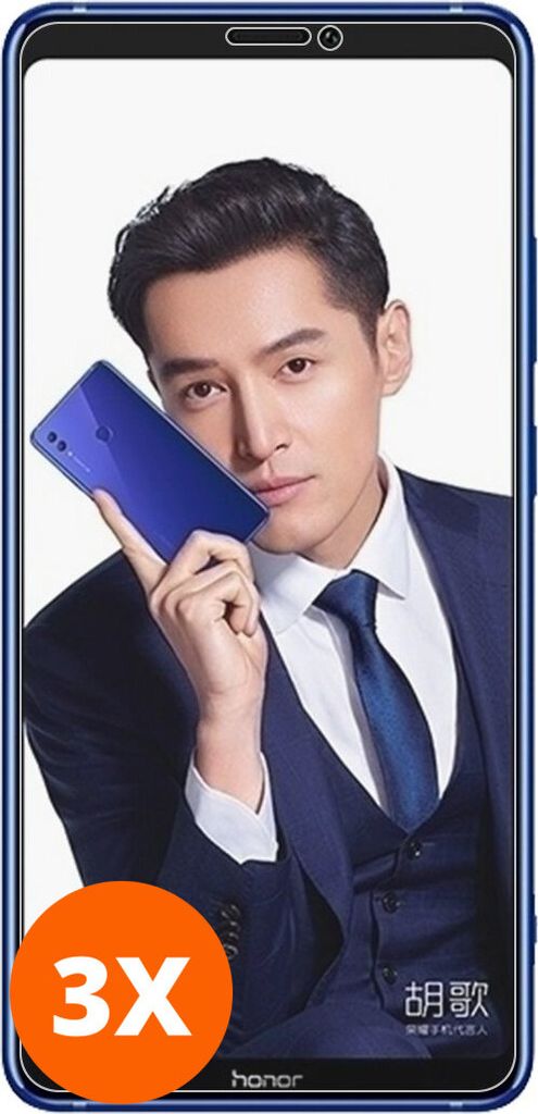 Mobigear 9.98 HONOR Note 10 Panzerglas Gehärtetes Glas Displayschutz - Hüllenfreundlich (3er Pack)