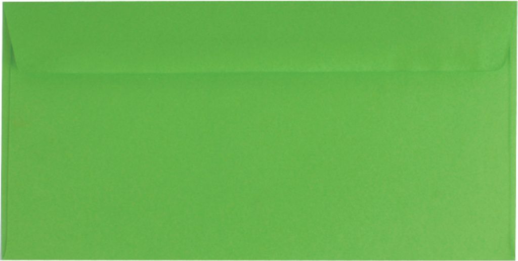 500 farbige Briefumschläge / Din lang / Farbe: grün Produktbild 1