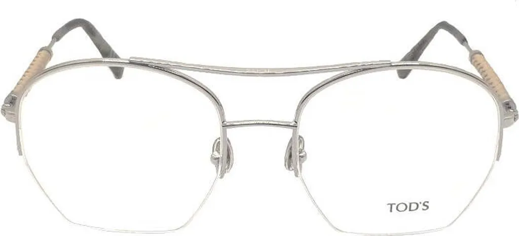 Montatura Tod'S TO5212V 018 in Metallo - Precisione e Stile Pilot