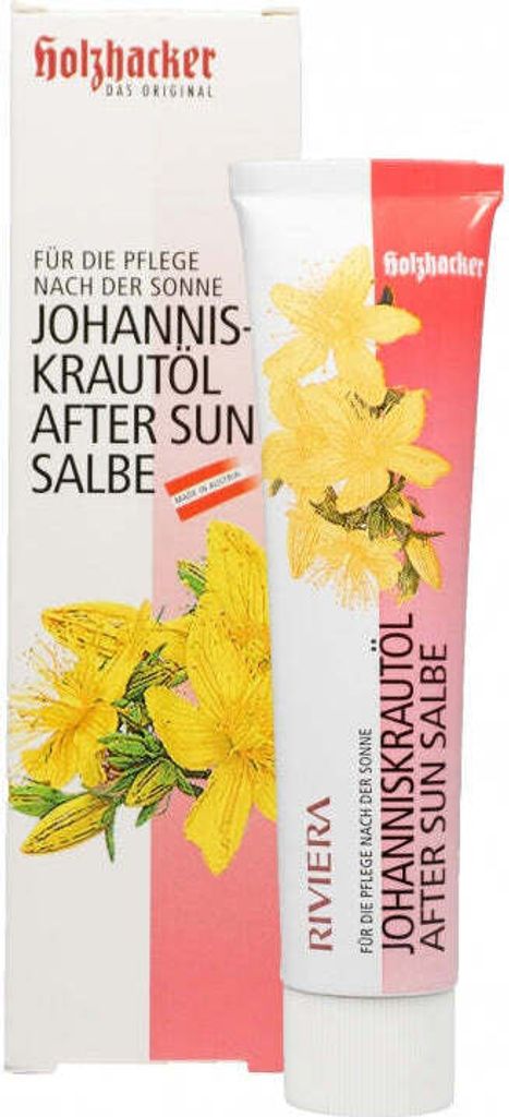 Riviera Holzhacker Johanniskrautöl After Sun Salbe 75 ml Produktbild 
