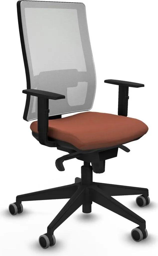 Siège de bureau ergonomique marron Piqueras y Crespo 1D066G0 pivotant