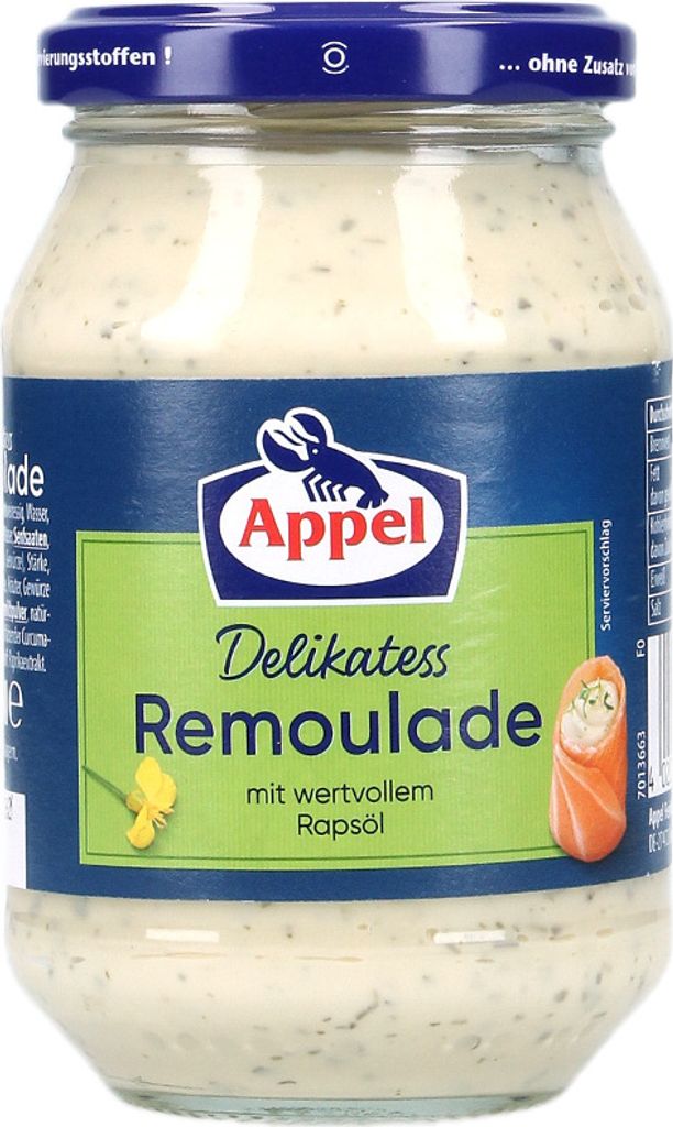 APPEL Delikatess Remoulade 250ml Produktbild 