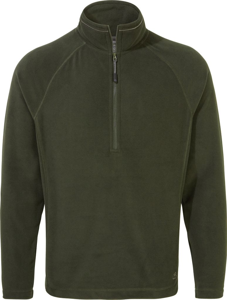 Craghoppers - "Expert Corey 200" Fleece-Oberteil mit halbem Reißverschluss für Herren RW8481 (XL) (dunkeles Zeder)