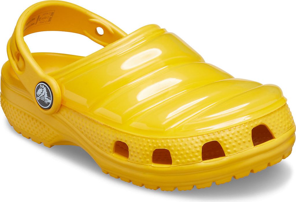 crocs Classic Neo Puff Clog Kids Canary Croslite Größe: 24/25 Normal